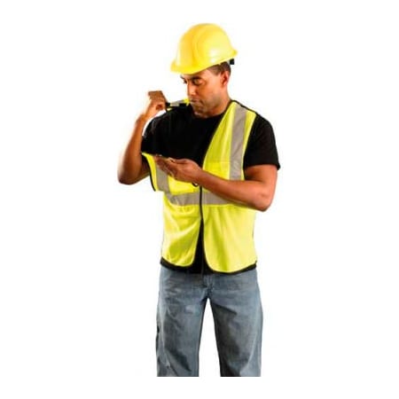 Occunomix OccuNomix Value Mesh 5-Pt. Break-Away Vest Hi-Vis Yellow 2/3 XL, ECO-GCB-Y2/3X ECO-GCB-Y2/3X